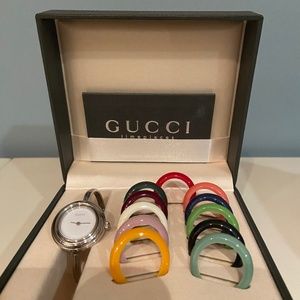 Gucci Stainless Steel Multi Bezel Watch